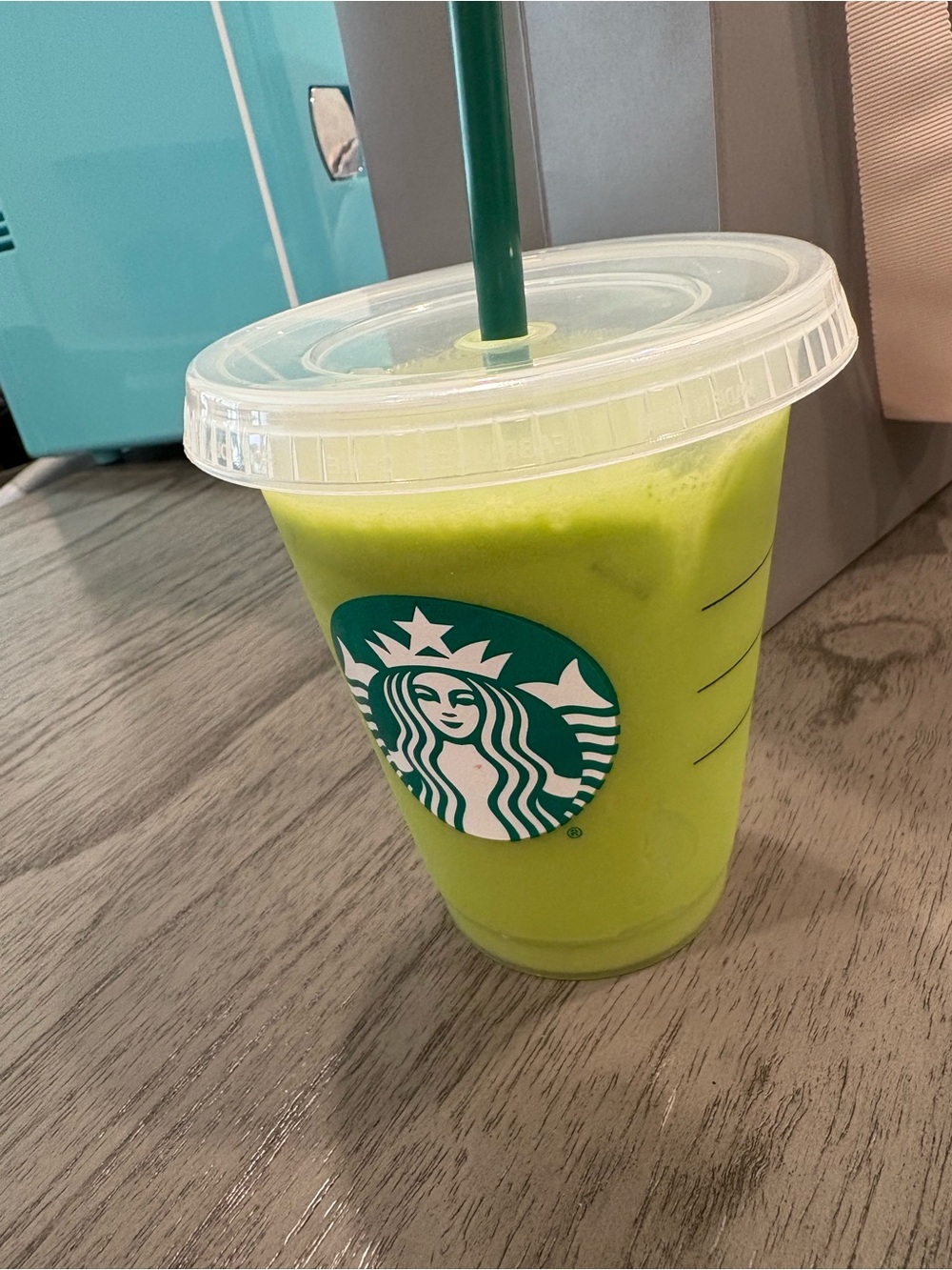 *Fake Starbucks Green Iced Matcha grande resin prop photography drink
